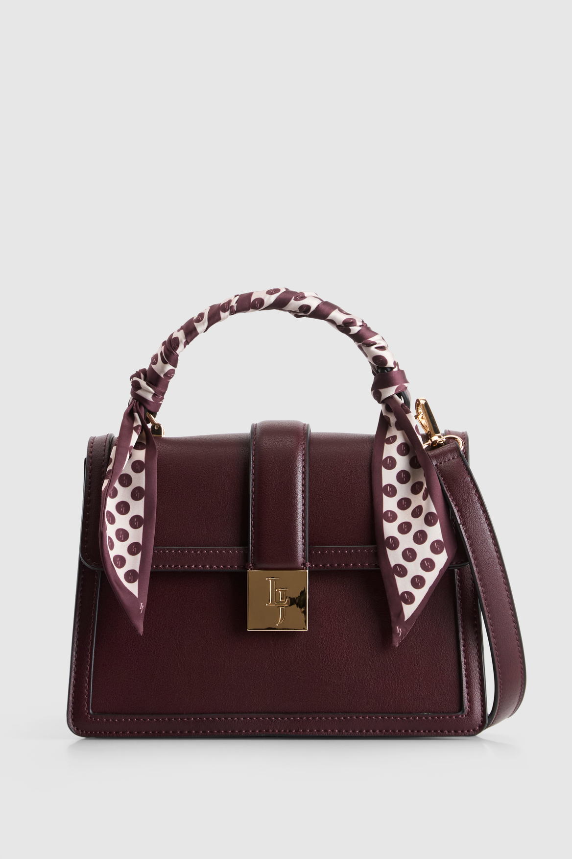 3225796_1.png Scarf Top Handle Bag - Image 1