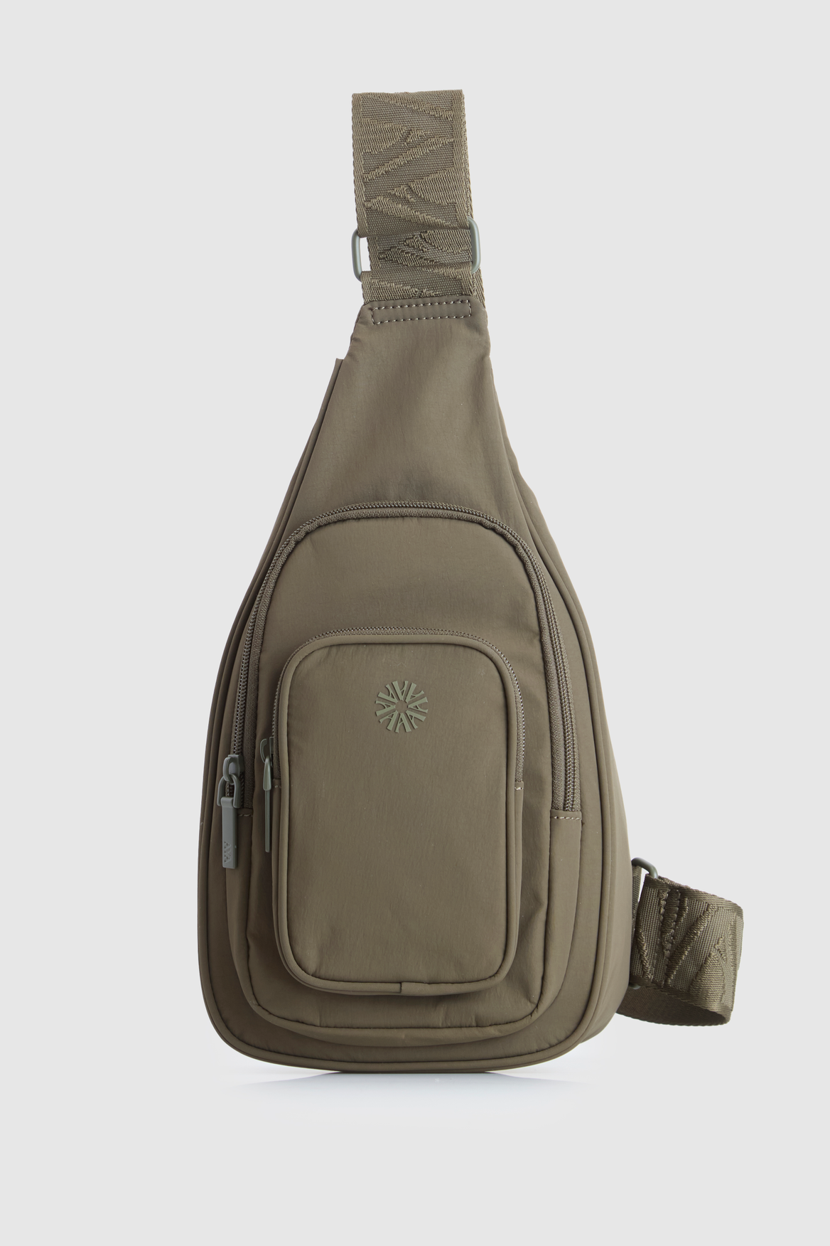 3225940_1.png Gia Multi Pocket Nylon Sling Bag - Image 1