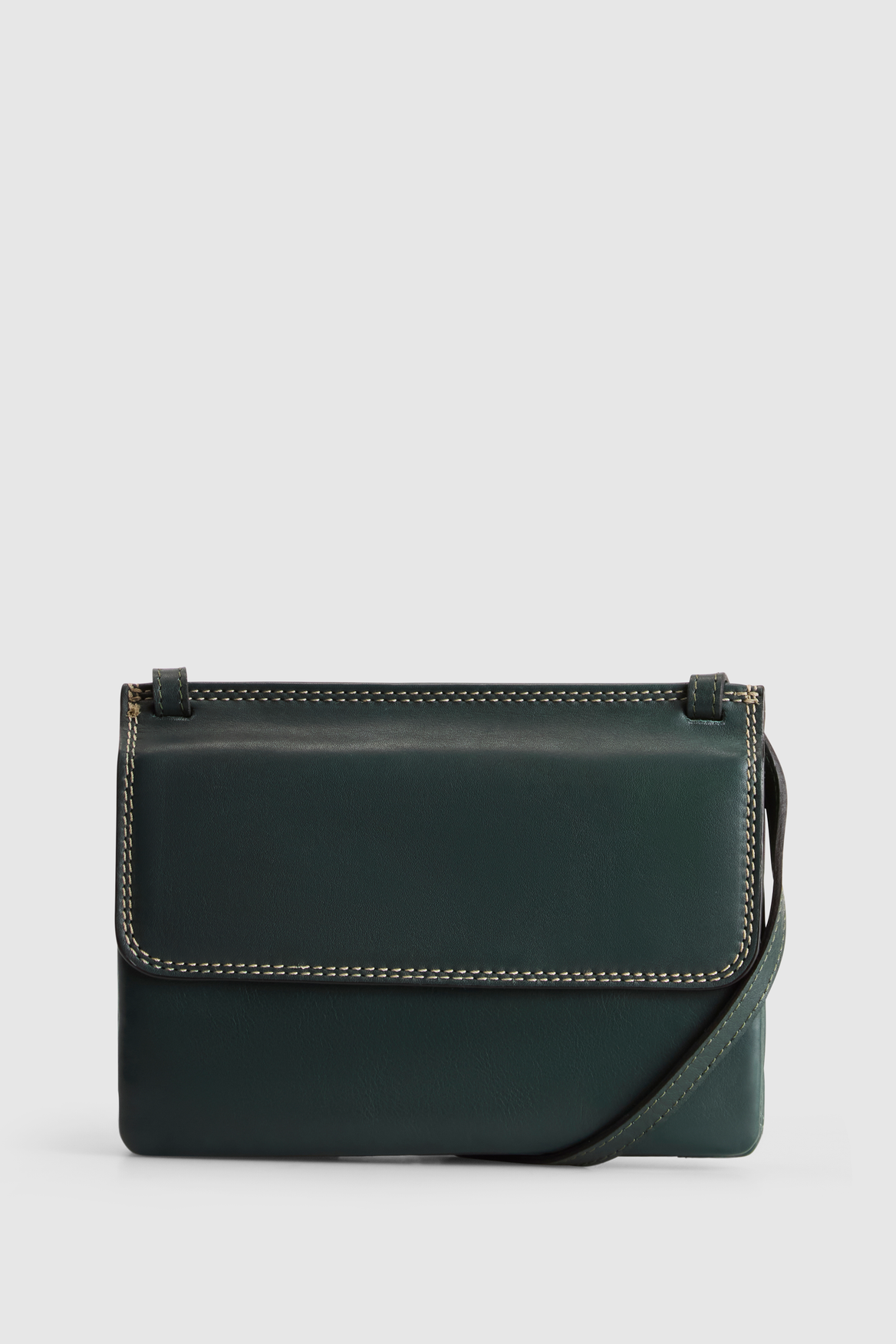 3226016_1.png RFID Maya Leather Small Crossbody - Image 1