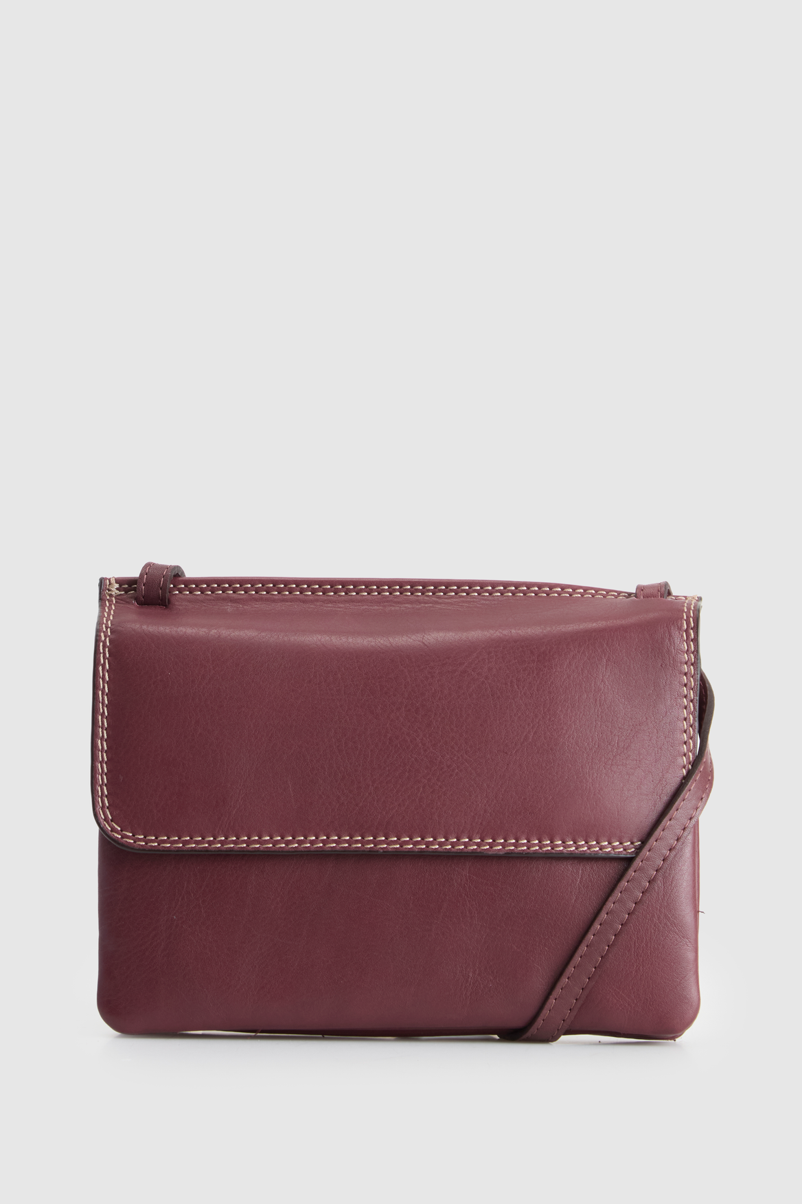 3226017_1.png RFID Maya Leather Small Crossbody - Image 1