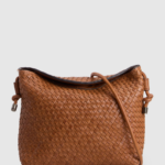 Palma Leather Curve Top Crossbody