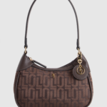 Logo Jacquard Shoulder Bag