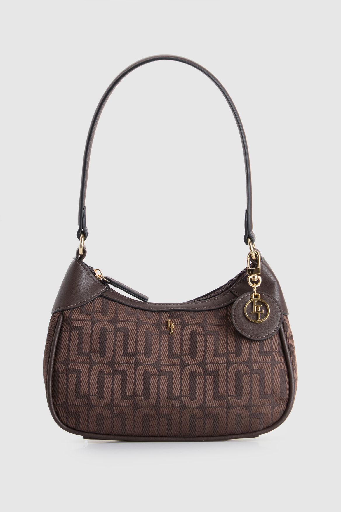 3226842_1.png Logo Jacquard Shoulder Bag - Image 1