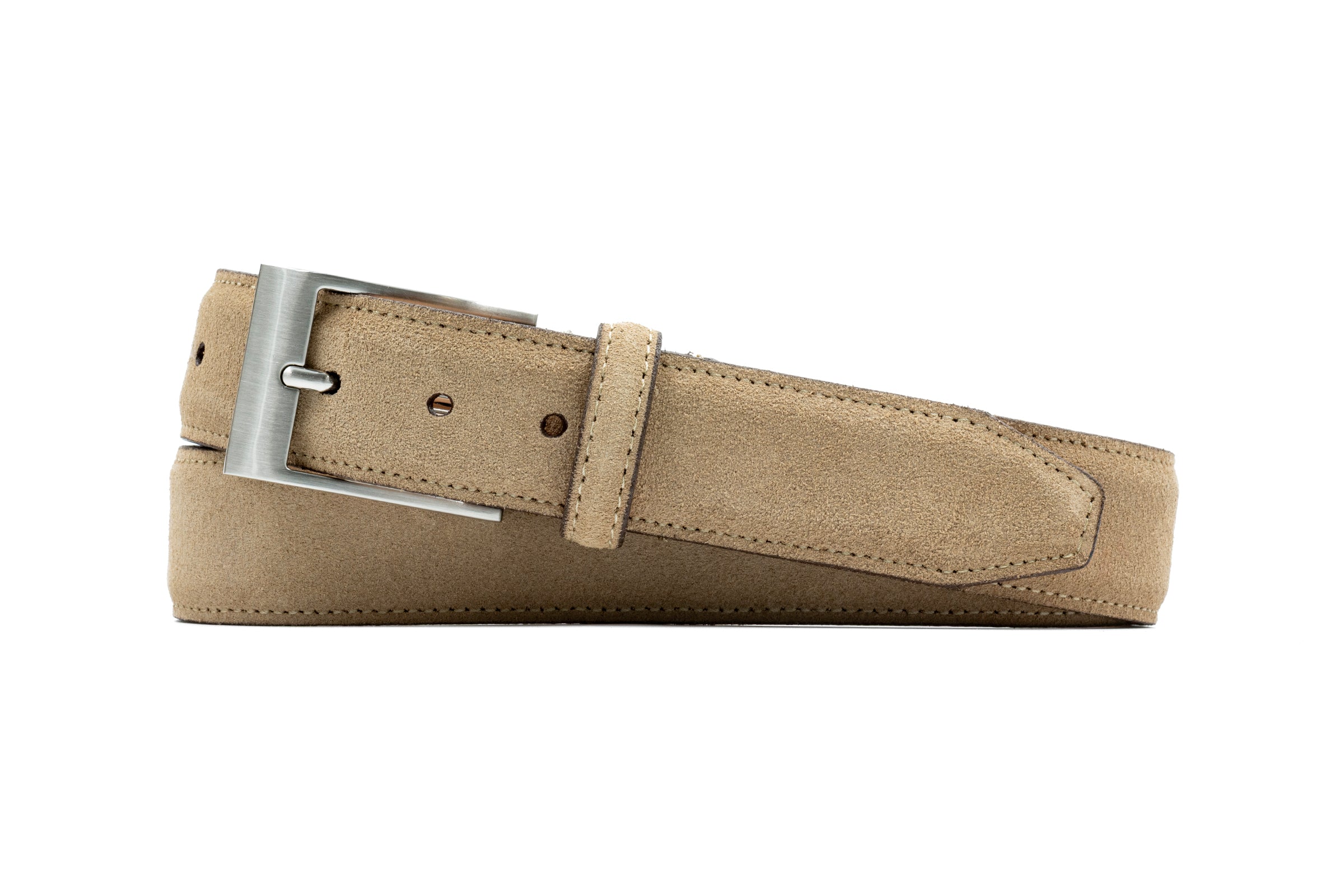 41786-1_2026_Shopify.jpg Royal Suede Belt - Hazelnut - Image 1