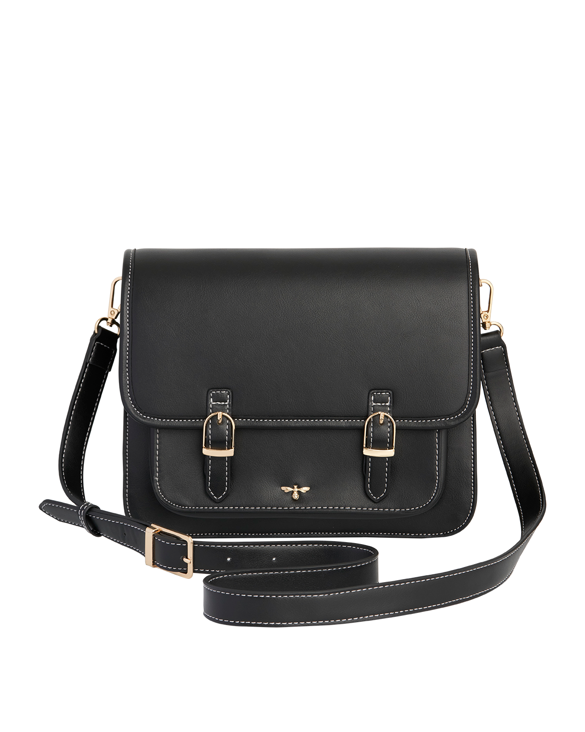 47238_fable_england.png Black Classic Satchel - Image 1