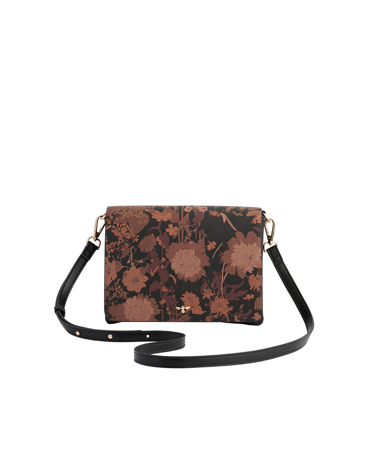 47254_fable_england.png Deco Blooms Black Crossbody - Image 1