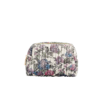 Hydrangea Small Quilted Makeup Bag