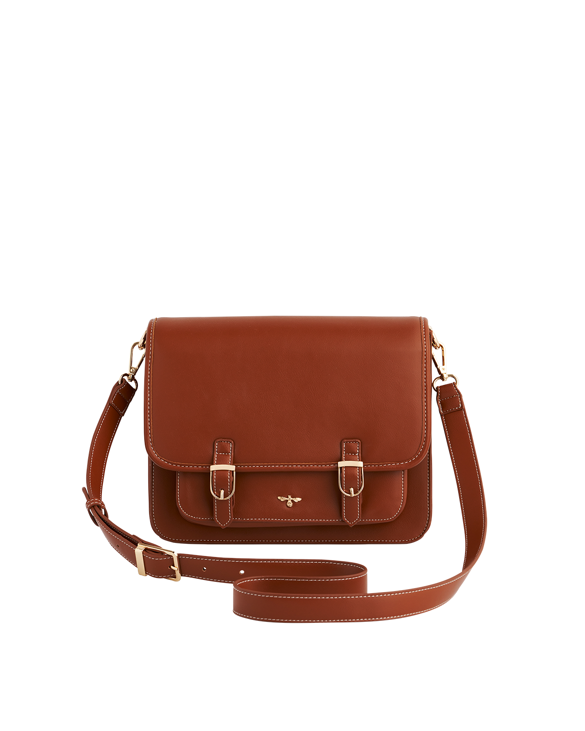 47373_a_6a06002f-ddb2-4d3d-9fd6-0ea717b155f6.png Tan Classic Satchel - Image 1