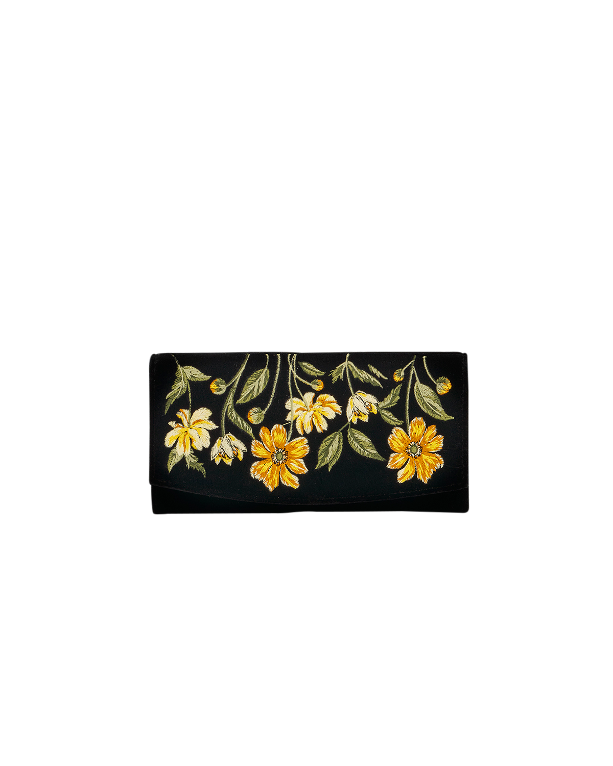 47439_f-Black-Botanical-Velvet-Embroidered-Purse-Large_2.png Black Botanical Velvet Embroidered Purse Large - Image 1