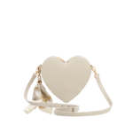 Heart Crossbody Bag in Stone