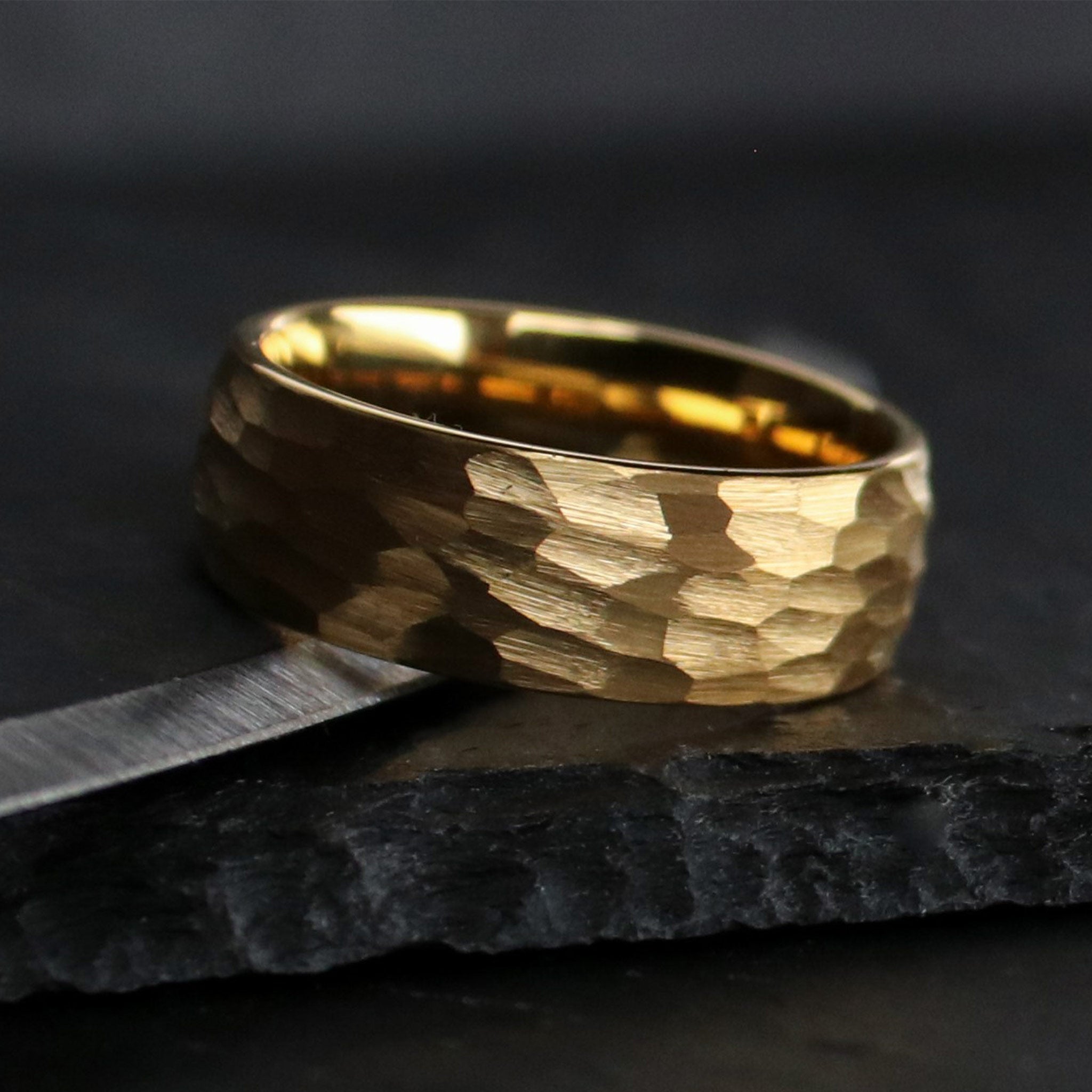 8mm-Gold-Tungsten-Mens-Ring.jpg The Freya - Image 1