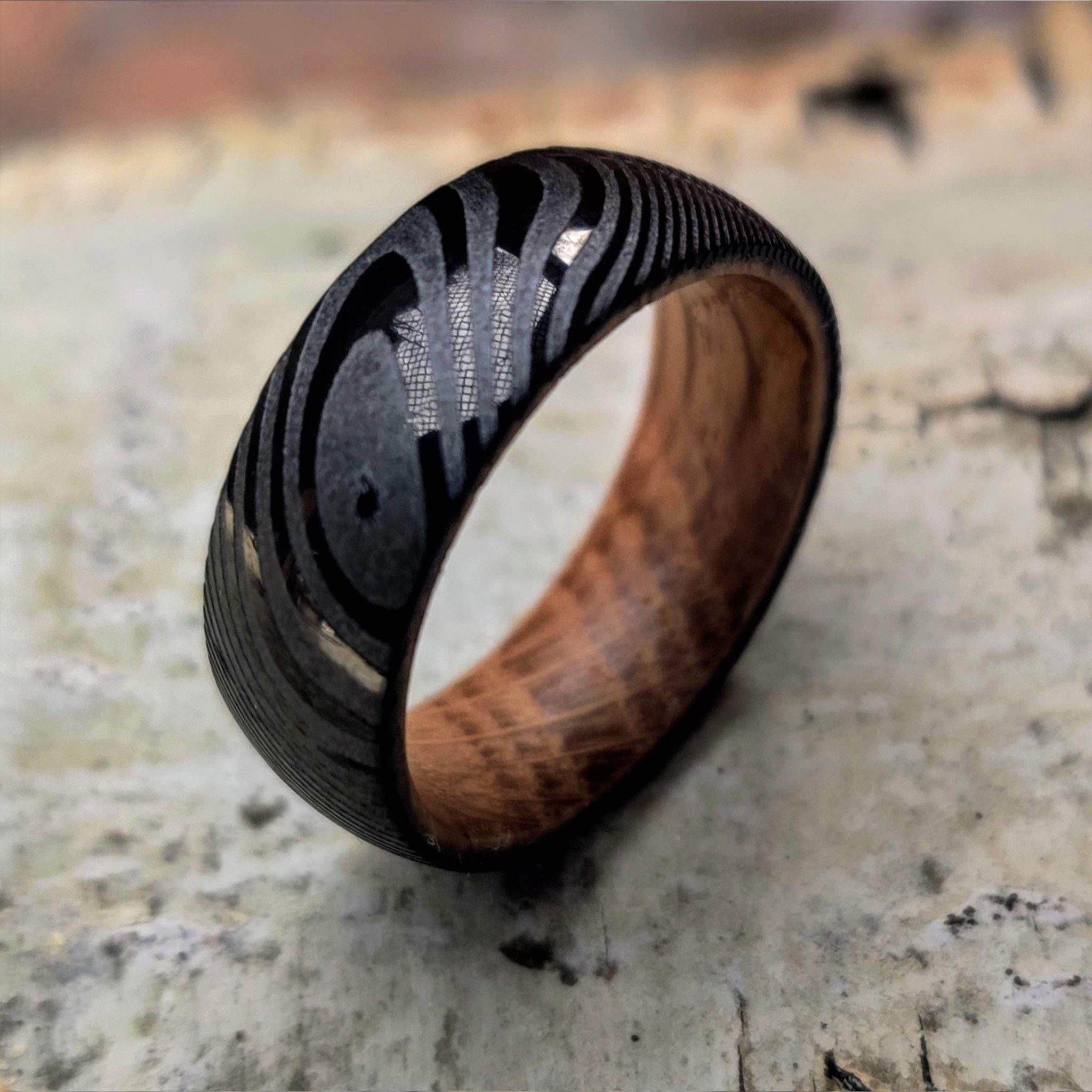 8mm-Ragnarok-Damascus-Ring.jpg Ragnarok - Image 1