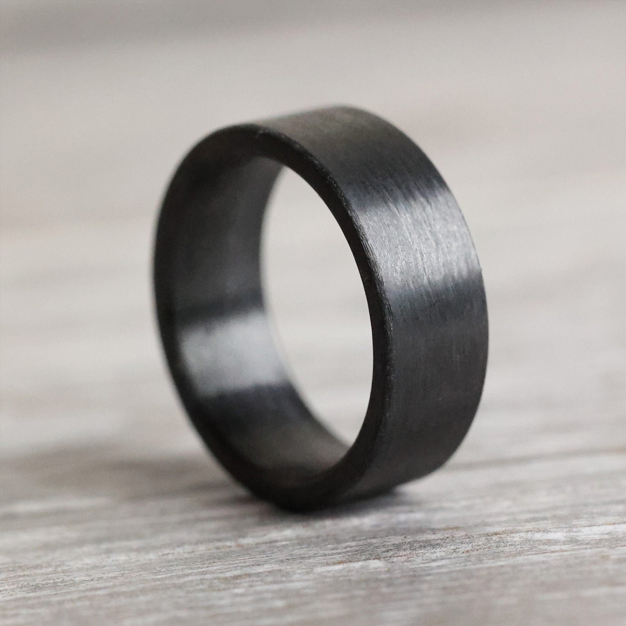 Black-Carbon-Fiber-Wedding-Band.jpg The Erebus - Image 1