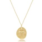 Enewton Inspire Gold Disc 16" Necklace