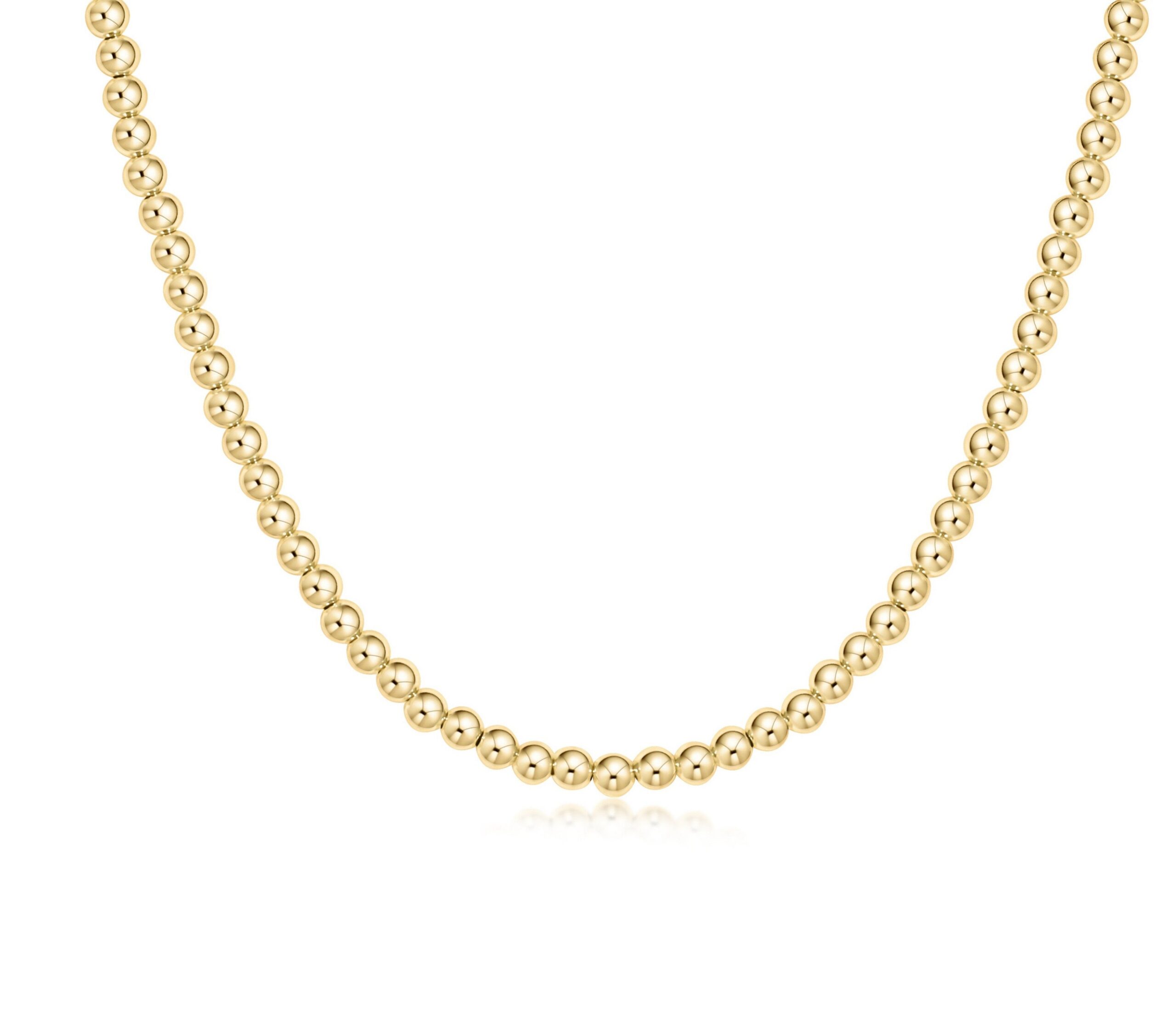 Choker.jpg Enewton Classic Gold Choker, 4mm Bead - Image 1