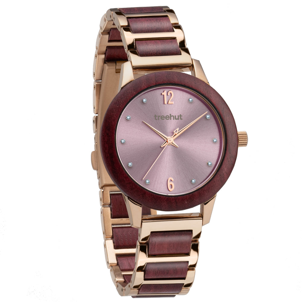 ConstancePurpleHeartRoseGold-square.jpg Constance Purple Heart Rose Gold - Image 1