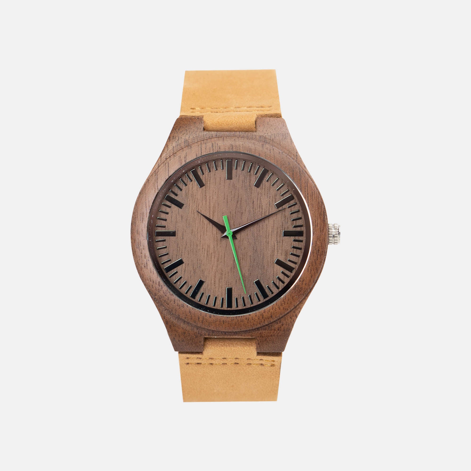 DSC01534w2.jpg Men's Leather Watch - The Denver - Image 1