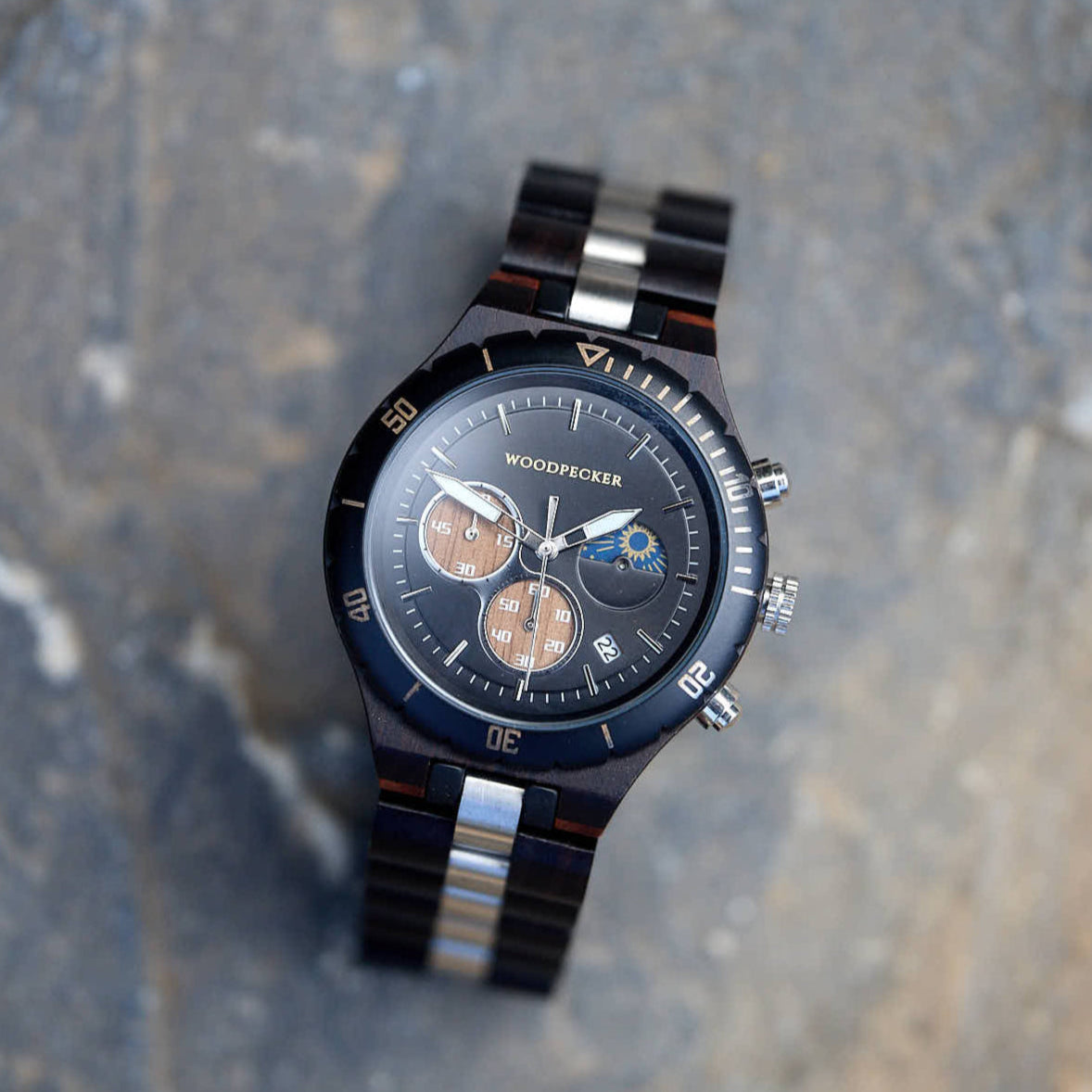 EngravedWoodenwatch_menswatch4.jpg Sagaponack - Ebony - Image 1