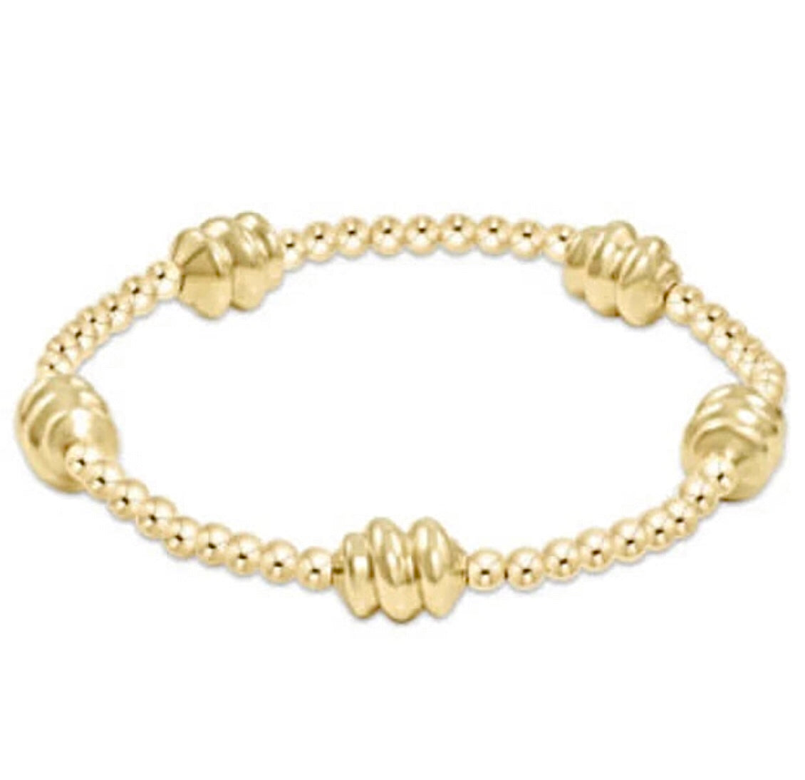 IMG_1541_9a2aa7aa-0507-4358-a0d4-7178bbf3899c.jpg Enewton Admire Gold 3mm Bracelet - Image 1