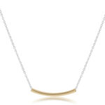 Enewton 16" Bliss Bar Necklace, Mixed Metal
