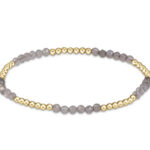 Enewton Blissful Pattern 2.5mm Bead Gemstone Bracelet (3 Styles)