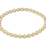 Enewton Extends Grateful Gold 4mm Bead Bracelet