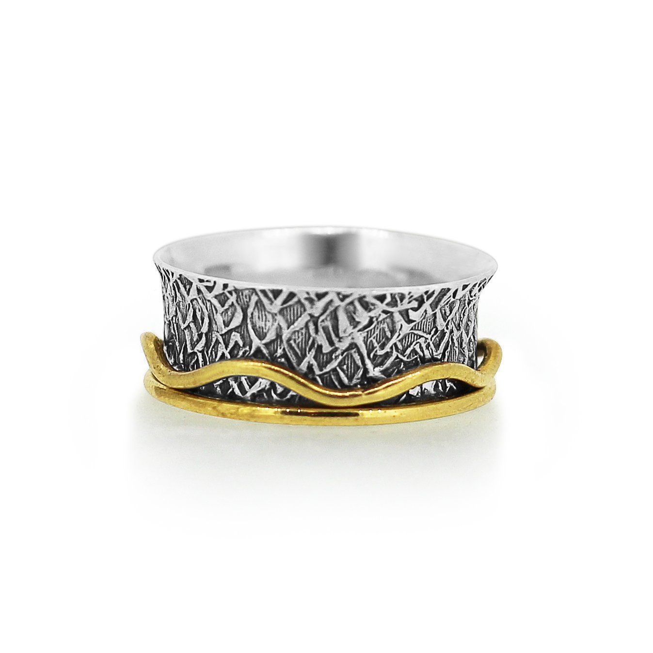 IMG_7657_fe479202-f185-4220-a091-8d890c954c3d.jpg Golden Mantra Spinner Ring - Image 1