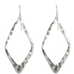 Waxing Poetic Open Up Earring, Sterling Silver