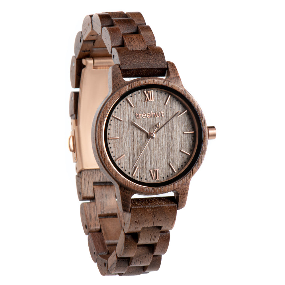 OdysseyWomen_sWalnutRoseGold.jpg Odyssey Women's Walnut Rose Gold - Image 1