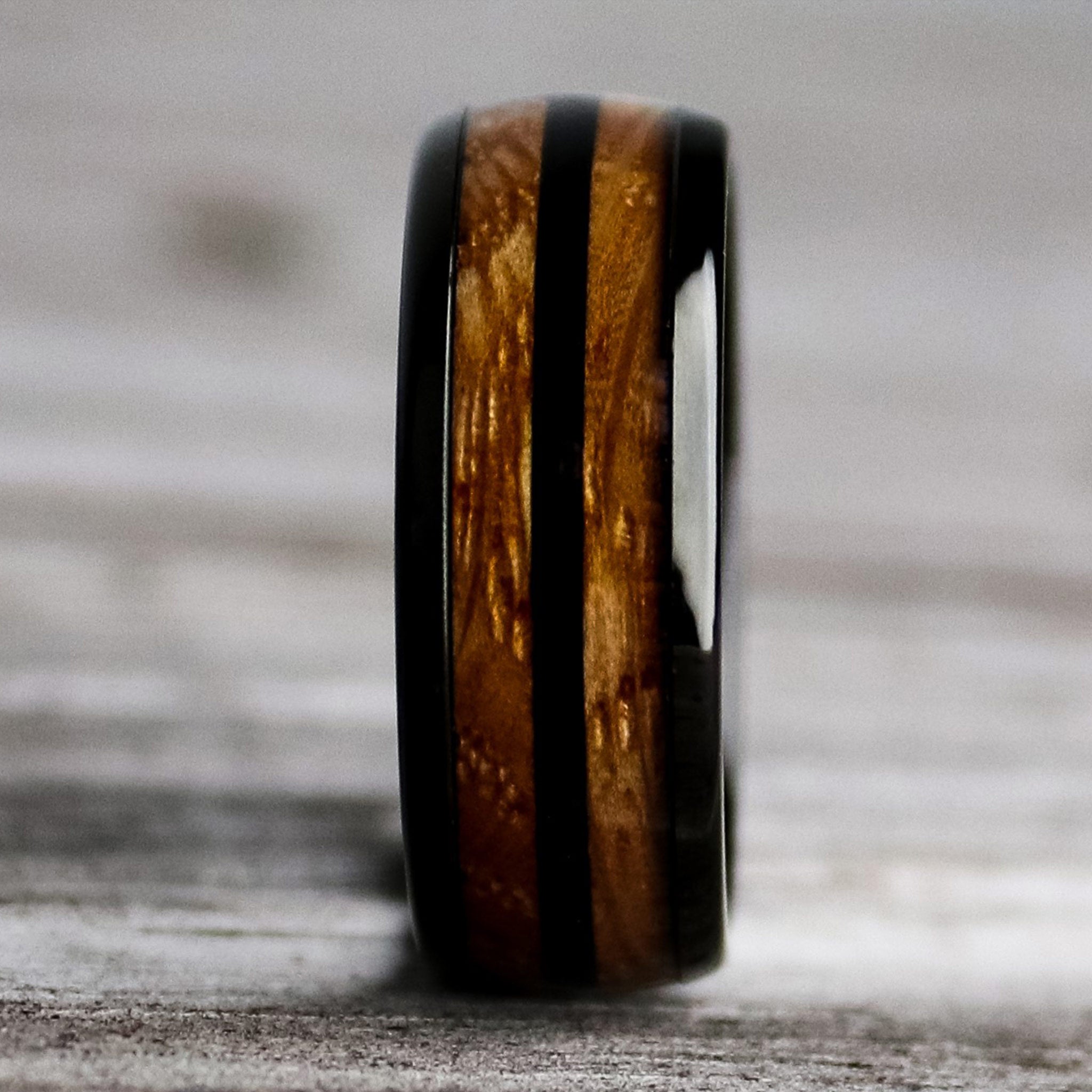 Polished-Bourbon-Barrel-Wedding-Ring.jpg The Curator - Image 1