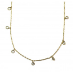 Cristina V CZ Dangle Necklace