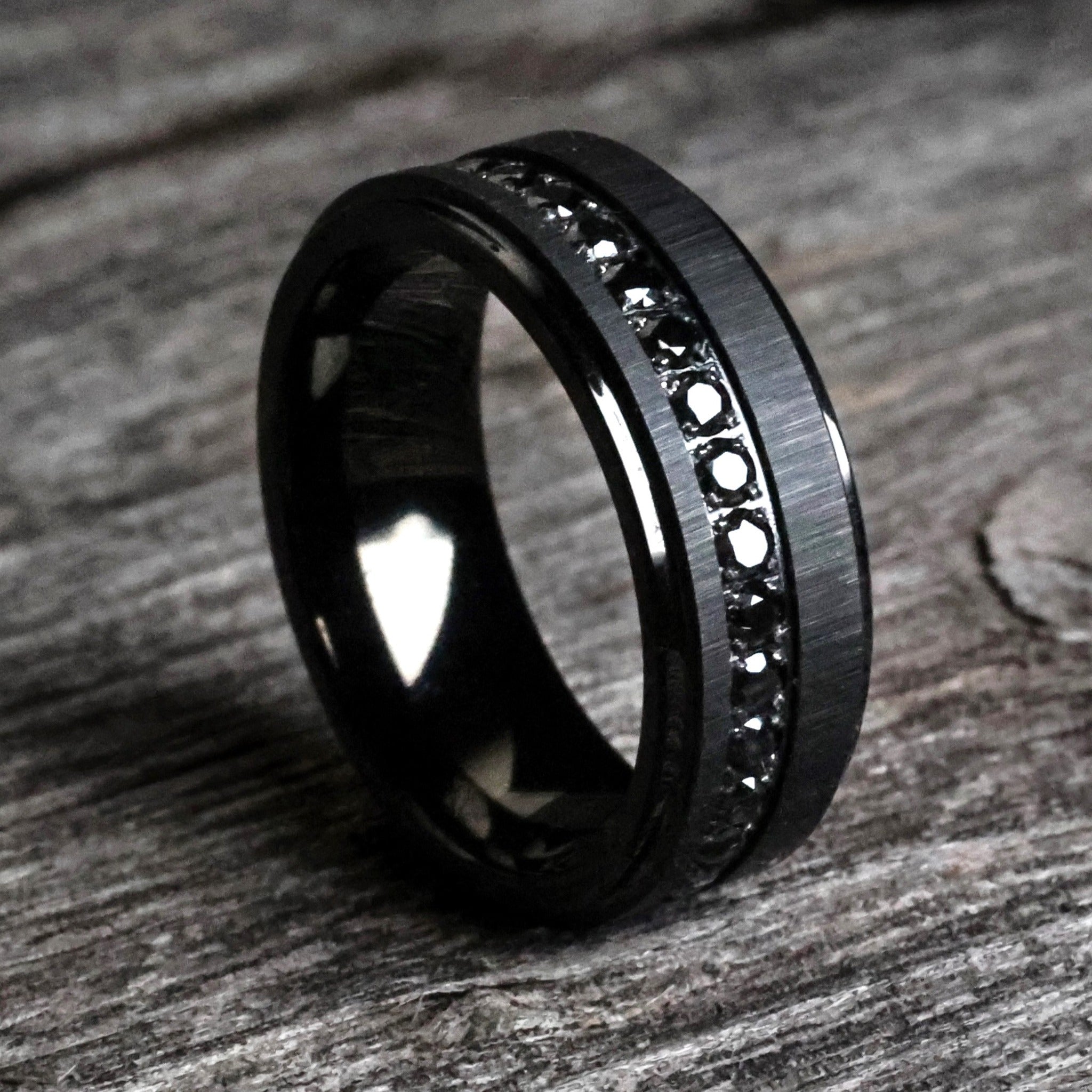 The-King-Mens-Black-Diamond-Wedding-Ring-Thorum-1.jpg The King - Image 1