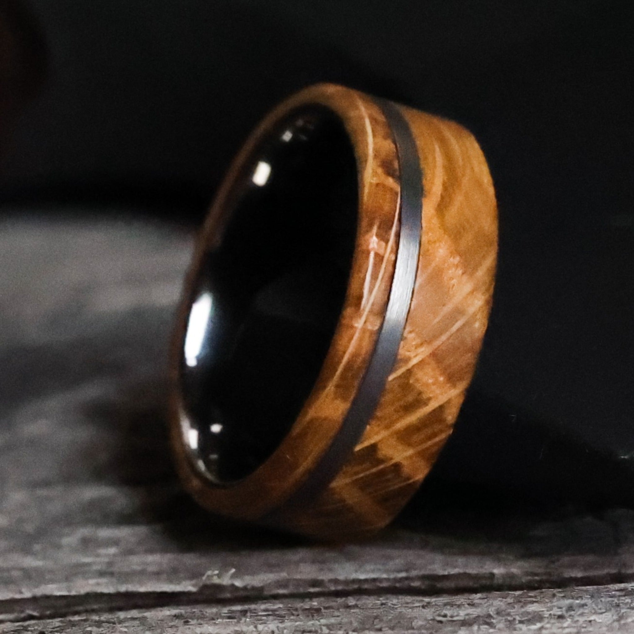 The-Oakhead-Whiskey-Barrel-Mens-Ring-Thorum-1.jpg The Oakhead - Image 1