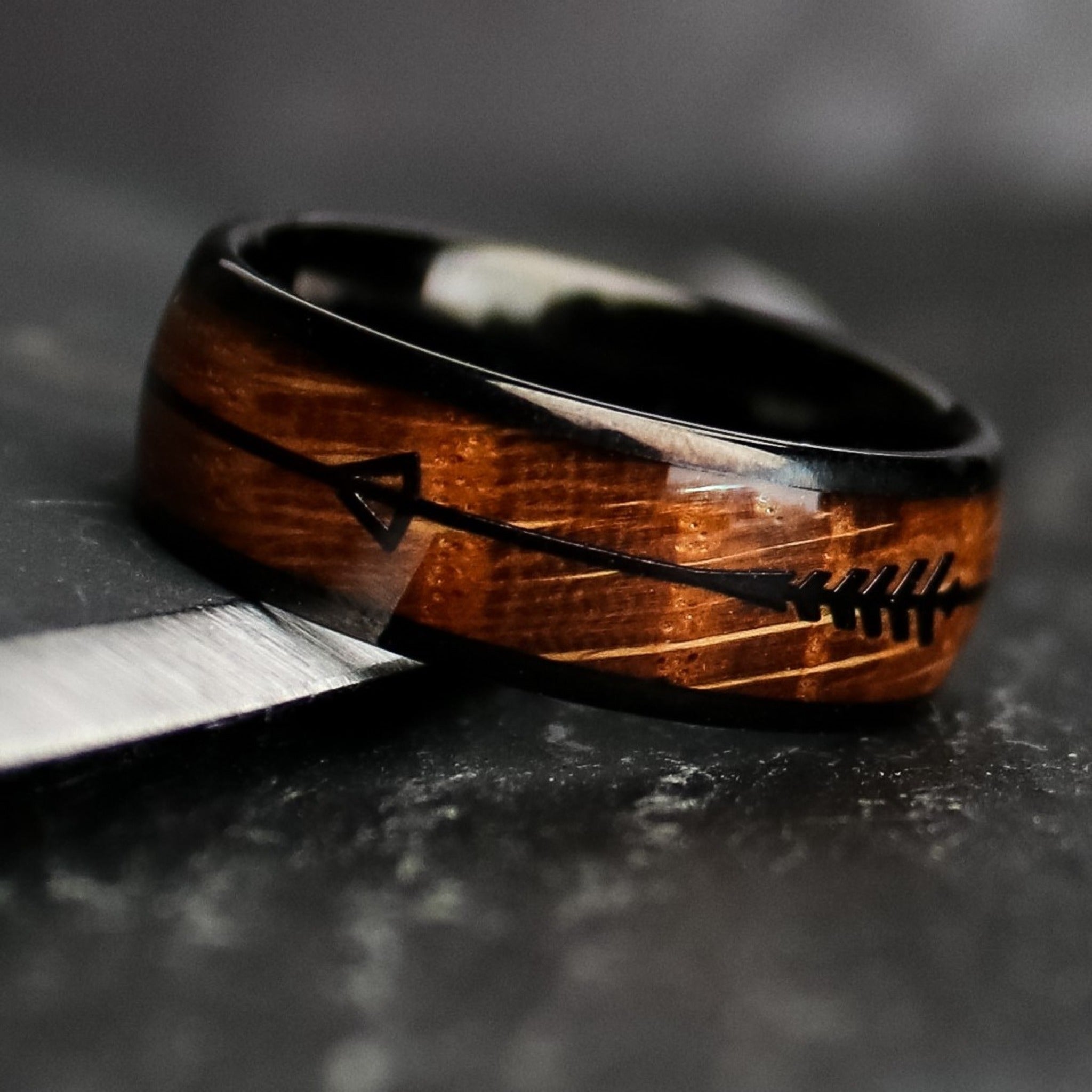 The-Straight-Shooter-Mens-Whiskey-Barrel-Ring-from-Thorum-1.jpg The Straight Shooter - Image 1