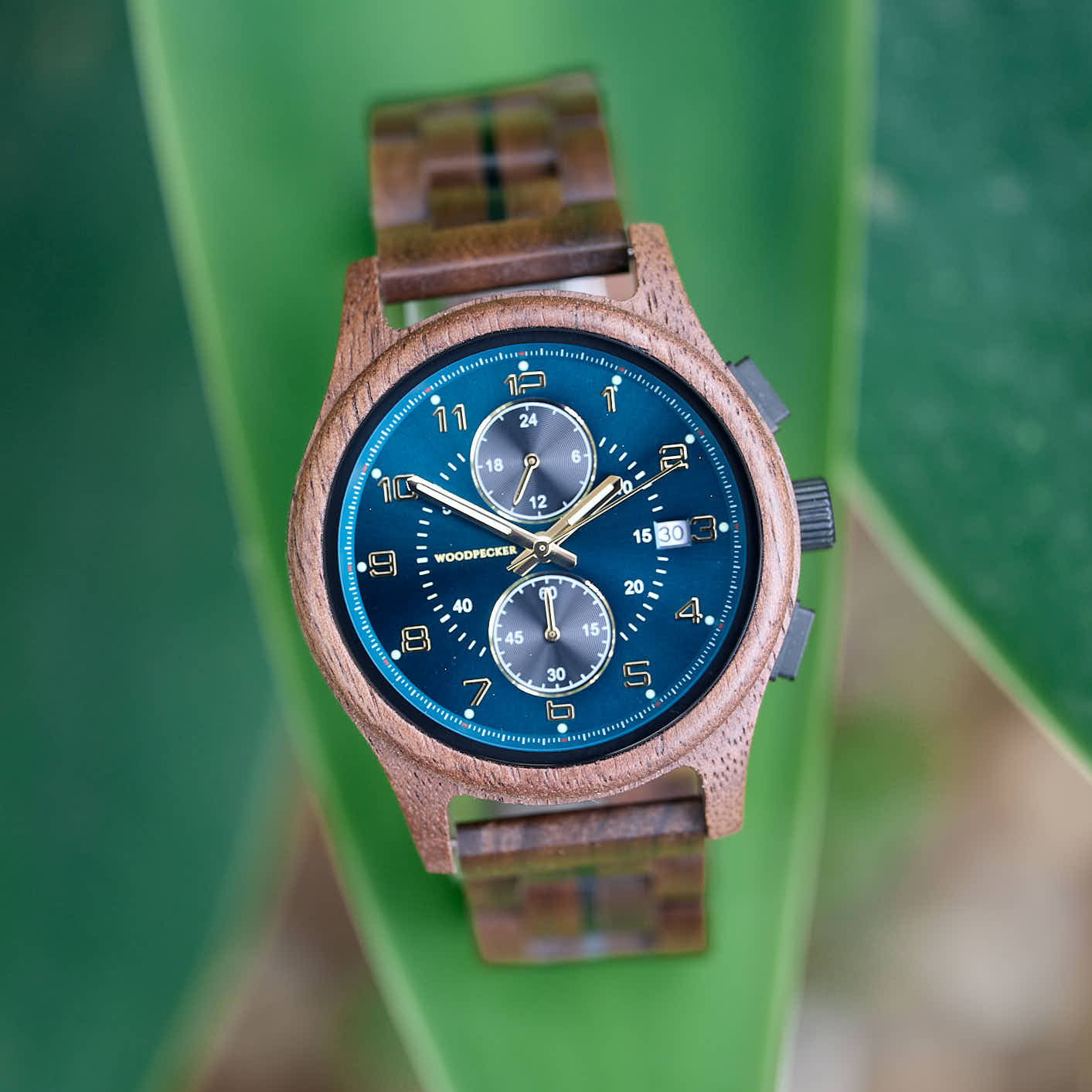 WoodenMenswatchengravedwatch22.jpg Nebula - Walnut - Image 1