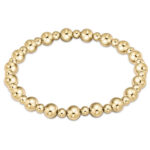 Enewton Grateful Gold 6mm Bead Bracelet