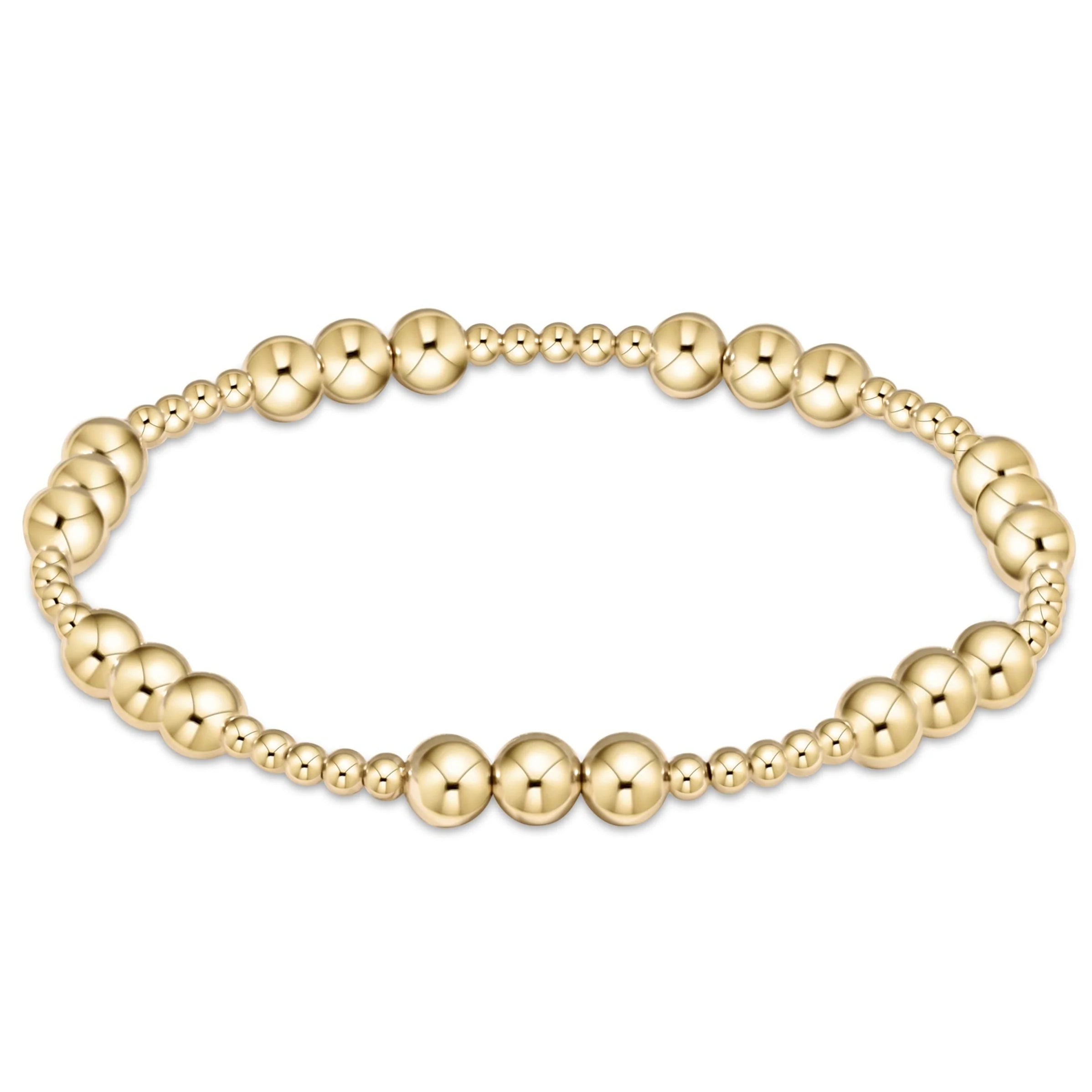 image_aa0fde62-43b1-4027-a966-cca9384460de.jpg Enewton Classic Joy 5mm Gold Bead Bracelet - Image 1