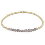 Enewton Gold Bliss Gemstone 2mm Bead Bracelet (2 Styles)