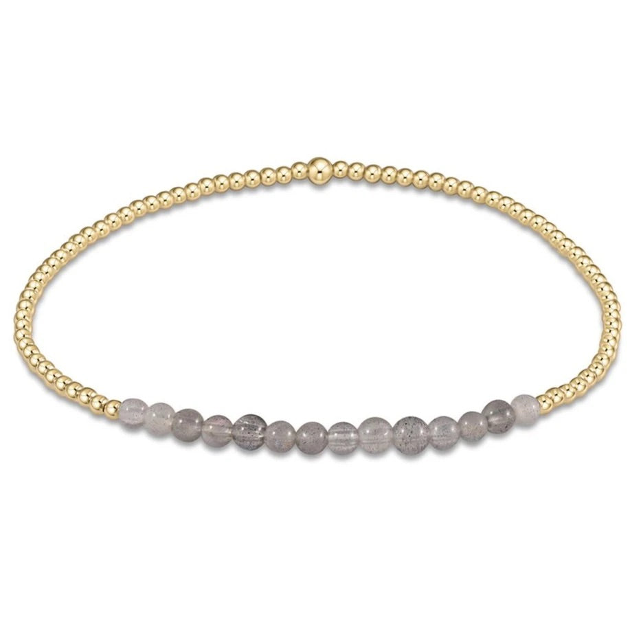 image_eb84567f-f516-41b1-856b-2c6f521579b1.jpg Enewton Gold Bliss Gemstone 2mm Bead Bracelet (2 Styles) - Image 1