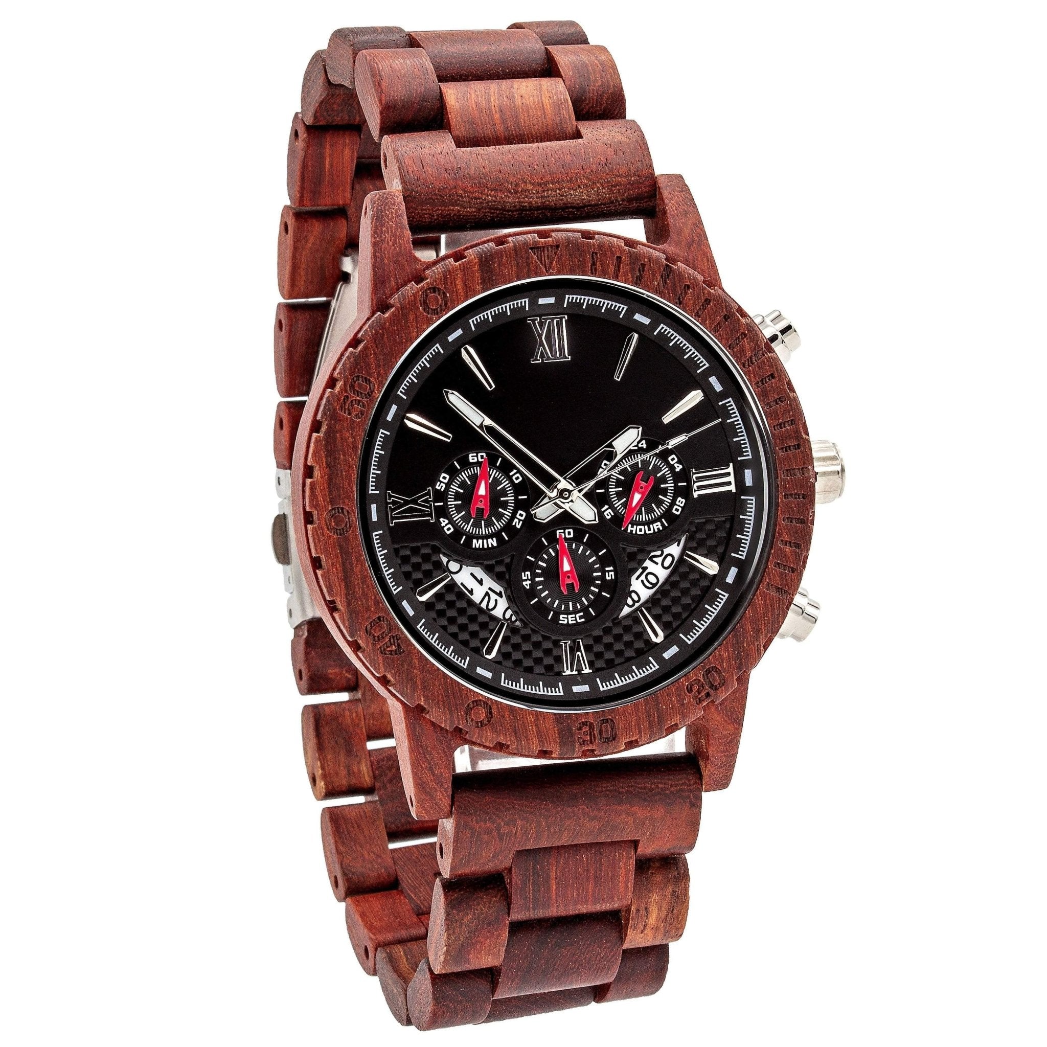 wooden-watch-red-dulce-616272.jpg Dulce | Red - Image 1